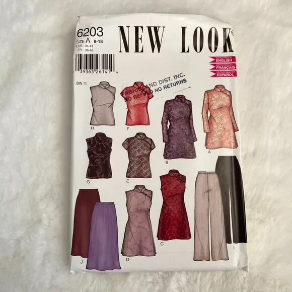 3 New Look Sewing Patterns - Picture 2 of 7